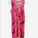 Lilly Pulitzer Dresses | Lilly Pulitzer Pima Cotton Dress | Color: Pink/Purple | Size: Xs