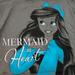 Disney Tops | Disney World Mermaid At Heart Shirt Xl | Color: Blue/Gray | Size: Xl