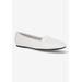 Women's Thrill Pointed Toe Loafer by Easy Street in White (Size 7 M)