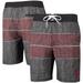 Men's G-III Sports by Carl Banks Charcoal Boston Red Sox Horizon Volley Swim Trunks