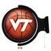 Virginia Tech Hokies Basketball 21'' x 23'' Rotating Lighted Wall Sign