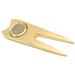 Gold Hamilton Continentals Golf Divot Repair Tool