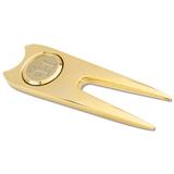 Gold Sam Houston State Bearkats Logo Golf Divot Repair Tool