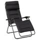 Fauteuil relax de jardin pliable - rsx clip - Acier Tube Noir - Acier Tube Noir - Lafuma Mobilier