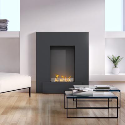 Noble Flame CORVO 950 FS [moderner Ethanolkamin]: Schwarz Image