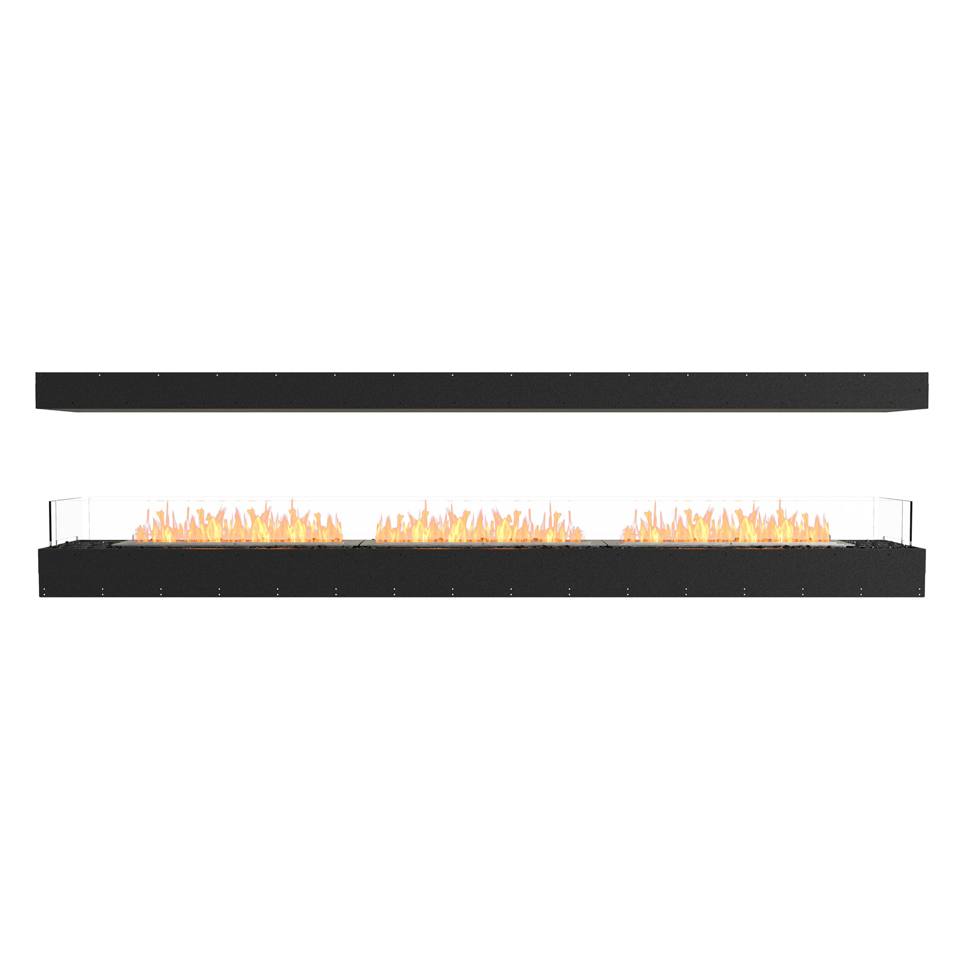 EcoSmart Flex - Raumtrenner - Insel [Ethanol Einbau Gehäuse]: Flex122 - ohne Holzbox