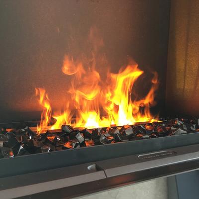 Dimplex Kieswanne 72 cm für cassette 500: Kieswanne schwarz mit schwarzen Steinen Image