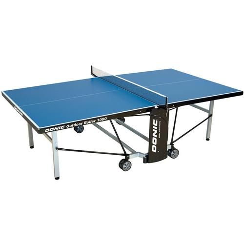 Donic - Outdoor-Tischtennisplatte 'Outdoor Roller 1000' wetterfest blau