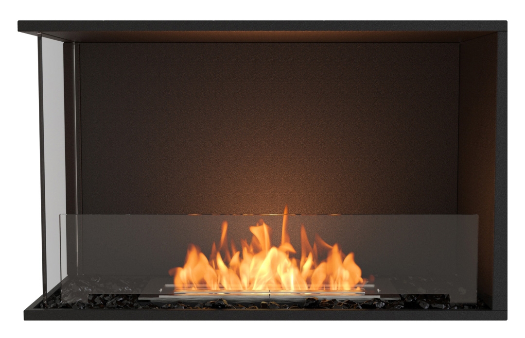 EcoSmart Flex - Front + links offen [Ethanol Einbau Gehäuse]: Flex32 - ohne Holzbox