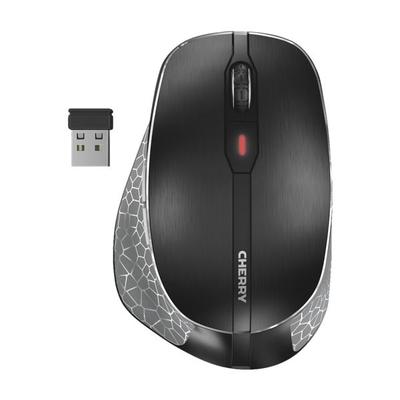 Cherry Kabellose Maus »MW 8C ERGO« grau, 12x4.45x7.9 cm