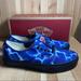 Vans Shoes | New Vans Authentic Lightning Blue Canvas Lace Up Low Sneakers Men’s Size 9 Shoes | Color: Black/Blue | Size: 9