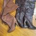 Jessica Simpson Shoes | 2 Pair Of Boots -Can Be Worn To Knee Or Crouch Leather | Color: Brown | Size: 8.5