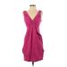 H&M Casual Dress - Wrap: Pink Dresses - Women's Size 4