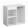 Vicco - Armoire d'appoint Isabelle, Blanc, 80.1 x 75 cm