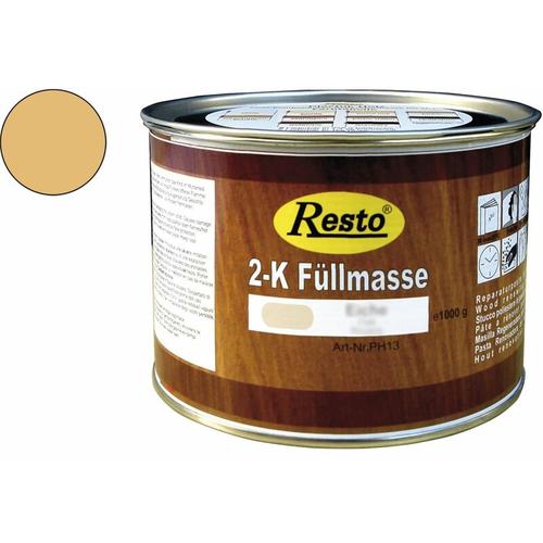 2K Füllmasse inkl. Härter Holz-Spachtelmasse lackierbar 500 g Kirschbaum – Resto