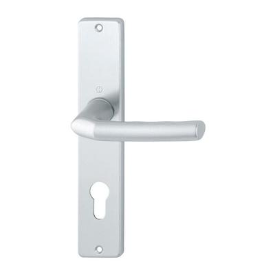 Langschildgarnitur Birmingham 1117/202SP Aluminium F1 pz 72 mm din links / rechts Image