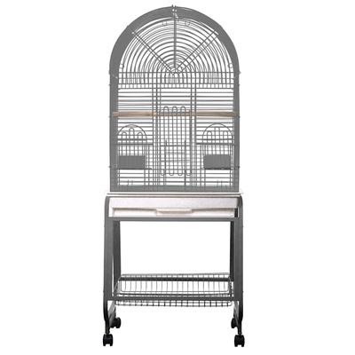 A&E Cage Company Platinum 701 Opening Dome Top Cage With Removable Stand, 22" L X 17" W X 58" H