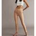 Free People Jeans | Free People Raw High-Rise Jegging | Color: Tan | Size: 28