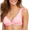 Jessica Simpson Swim | Jessica Simpson Smocked Bow-Tie Bikini Swim Top | Color: Pink | Size: L