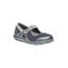 Women's Onalee Flat by Propet in Blue Silver (Size 9 1/2 M)