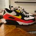 Nike Shoes | Air Max 90 Leather Gs 'Chrome Yellow Black Crimson' | Color: Red/Yellow | Size: 5.5b