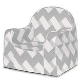 P'kolino Little Reader Zig Zag Chair Foam in Gray | 18 H x 16 W x 16 D in | Wayfair PKFFLRGZ