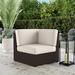 Latitude Run® Qemal Patio Chair Wicker/Rattan | 33 H x 32 W x 32 D in | Wayfair DDCF38E3B8AB45CCAA7889A9EB7763F9