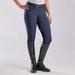 Hadley Mid - Rise Breeches by SmartPak - Knee Patch - 32L - Navy - Smartpak