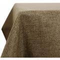 Lot de 1 Nappe Imperméable Anti Tache Rectangulaire Effet Lin pour Table, 150x200 cm, Taupe Clair