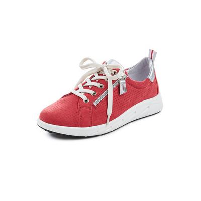 Avena Damen Sneakers Rot einfarbig