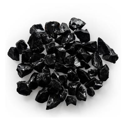 Noble Flame crushed glass: black darkness / Saphirschwarz [dekoratives crushed glass]: ELLASON 740 / 1040 Image