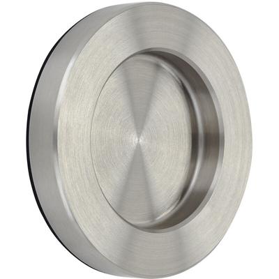 So-tech - Schiebetürgriff nala Griff-Ø: 70 mm selbstklebend Möbelgriff Edelstahl Muschelgriff für Image