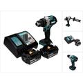 Makita - ddf 486 rf Akku Bohrschrauber 18 v 130 Nm Brushless + 2x Akku 3,0 Ah + Ladegerät