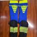 Nike Underwear & Socks | Nike Elite Vapor Crew Football Socks Large ( Men 8-12) Blue/Yellow | Color: Blue/Yellow | Size: L