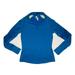 Adidas Tops | Adidas Techfit Climawarm Women's 1/4 Zip Long-Sleeve Blue Running Top; Size M | Color: Blue | Size: M
