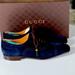 Gucci Shoes | Gucci Wingtip Oxford Shoes W/Bamboo String Up | Color: Blue | Size: 11
