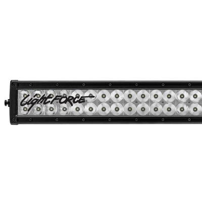 Lightforce Performance Lighting 50 in Dual Row Bar 5W Combination Flashlight Black LEDBD50CUS