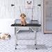 SoarFlash Pet Grooming Table, Metal in White | 30 H x 36 W x 24 D in | Wayfair W20608920