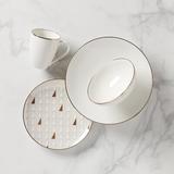 Lenox Trianna 4 Piece Place Setting Set, Service for 1 Porcelain/Ceramic in White | Wayfair 884647