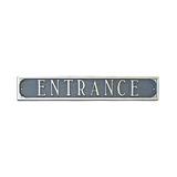 Montague Metal Products Inc. Garden Plaque Metal | 3 H x 16.5 W x 0.32 D in | Wayfair PCS-32 -BWLS