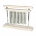 Woodstock Chimes Tranquility Table Chime™ - White Metal in Gray | 12 H x 8.75 W x 3 D in | Wayfair TTCLW