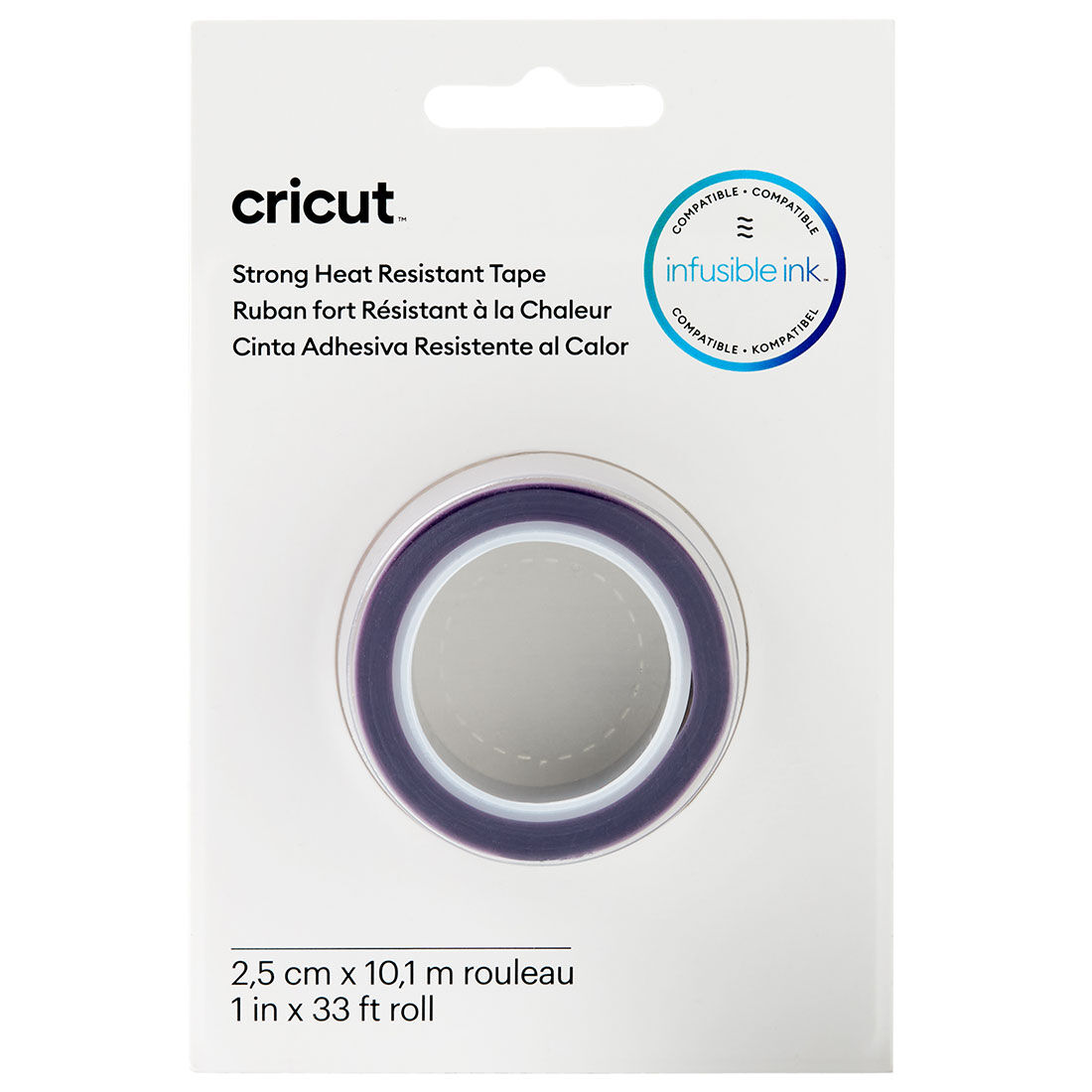 Cricut Strong Heat Resistant Tape | Clear/Purple