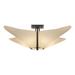 Hubbardton Forge Kirigami 22 Inch 4 Light Semi Flush Mount - 123305-1038