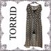 Torrid Dresses | New Torrid Black Print Hi Lo Dress 2 | Color: Black/White | Size: 2x