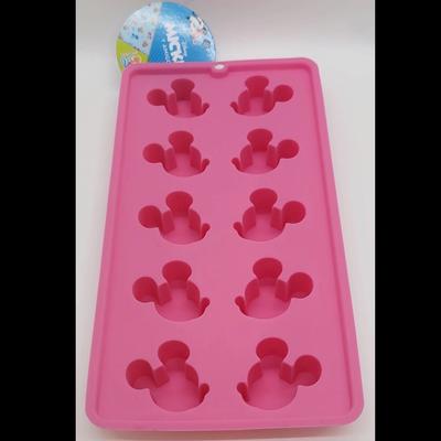 Disney Kitchen | Disney Mickey Shaped Silicone Mold Ice, Chocolate, Gelatin Mexico Exclusive Pink | Color: Pink | Size: Os