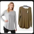 Michael Kors Sweaters | Michael Kors Knit Sweater With Back Zipper | Color: Tan | Size: M