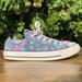 Converse Shoes | Converse Chuck Taylor All Star Floral Denim Low Top Sneakers Women’s Size 6.5 | Color: Blue/Pink | Size: 6.5