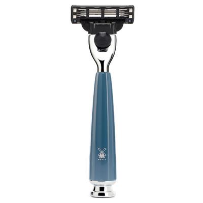 Mühle RYTMO 3-Klingen-Rasierer, Gillette® Mach3® Griffmaterial Edelharz petrol Herren Image