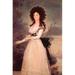 Buyenlarge 'Portrait of Doña Tadea Arias de Enriquez' by Francisco Goya Painting Print in Brown | 30 H x 20 W x 1.5 D in | Wayfair