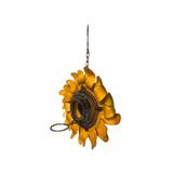 Rustic Arrow Hanging Sunflower Birdhouse